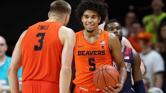 Tinkle scores 20 as Oregon State beats No. 24 Arizona 82-65