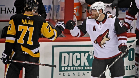 Pens ride Jarry to 2-0 win over Coyotes in Kessel's return