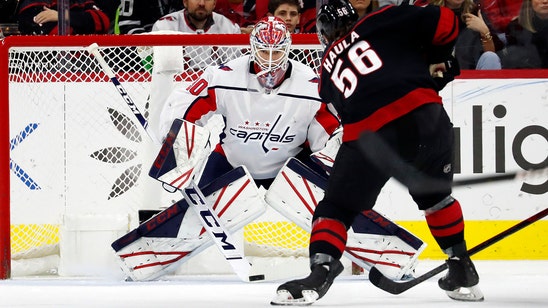 Capitals edge Hurricanes behind Samsonov's 38 saves