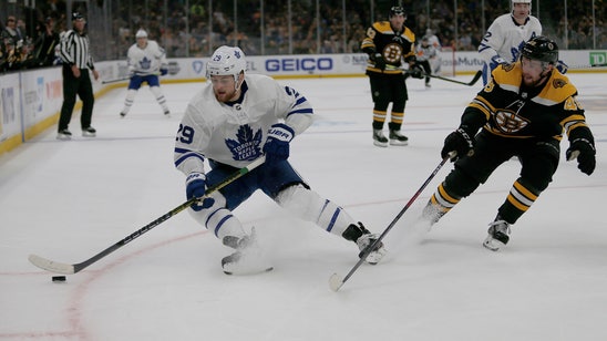 Maple Leafs slide Nylander to center vs Bruins