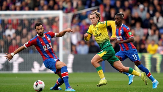 Palace wins 2-0 to hand Norwich more away pain