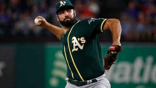 Athletics lose RHP Lou Trivino for season after shower fall