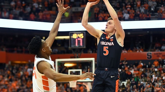 No. 2 Virginia hits 18 3-pointers, beats Syracuse 79-53