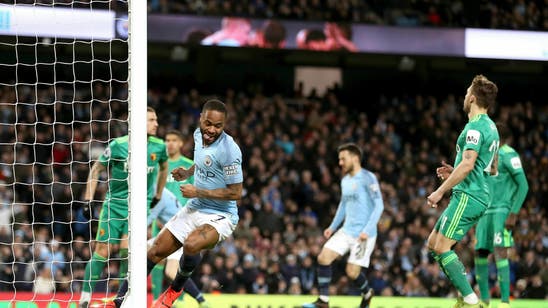 Sterling's hat trick gives Man City 3-1 win over Watford