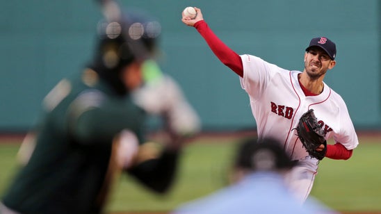 Porcello pitches 8 shutout innings, Red Sox beat A’s 5-1
