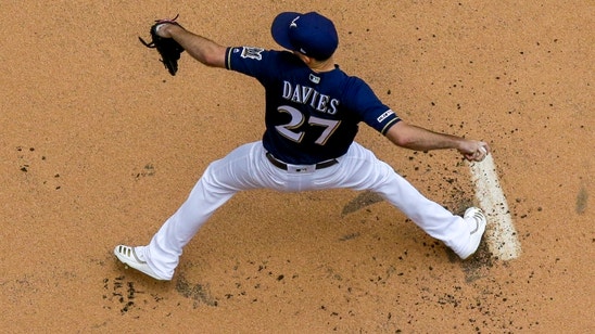 Davies sets club record at 7-0, Brewers beat Pirates 5-3