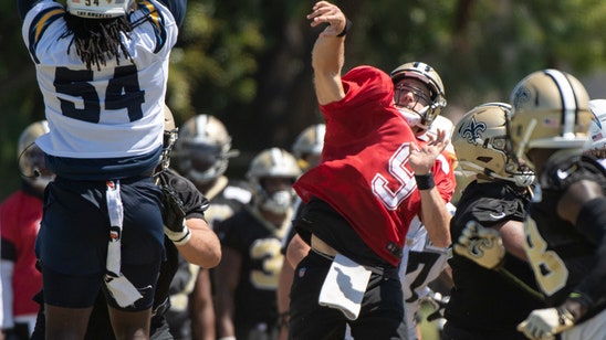 Saints' Brees dismisses concerns about arm strength, stats