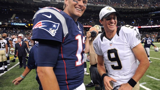 Amid hotshot passers, old men Brady and Brees roll on