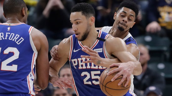 Warren's big night, late block help Pacers rally past 76ers