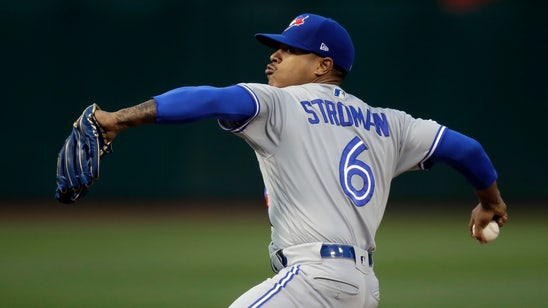 Toronto’s Stroman shuts down Athletics for first win of year