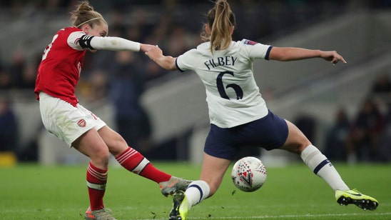 Record Women’s Super League crowd sees Arsenal win at Spurs