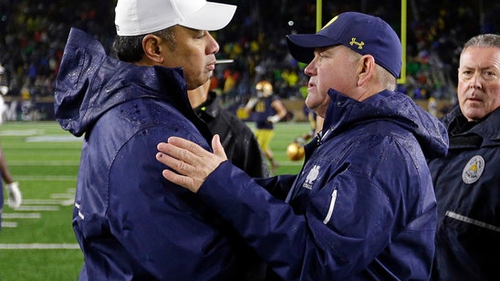 Navy back in a Navy town to face undefeated No. 3 Notre Dame