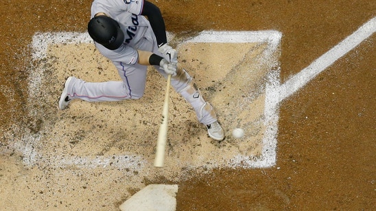 Anderson hits grand slam as Marlins beat Nelson, Brewers 8-1