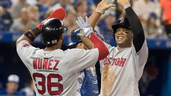 Devers hits 2-run HR in return as Red Sox beat Jays 10-5