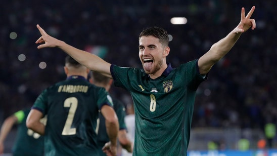 Turnaround: Italy qualifies for Euros with 3 games to spare