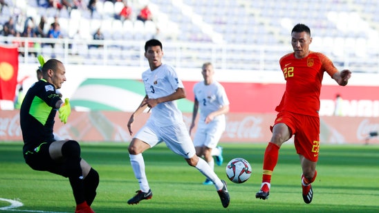 China opens Asian Cup with 2-1 victory over Kyrgyzstan