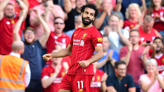 Salah double helps Liverpool to 3rd straight win in EPL