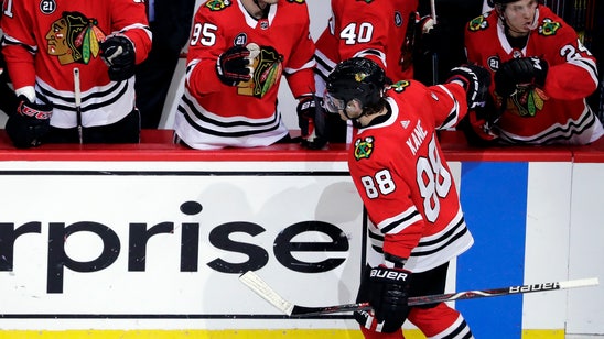 Kane gets hat trick to lift Blackhawks over Wild 5-2