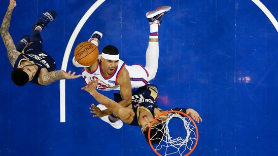 Harris scores 31, 76ers hold off Pelicans 116-109