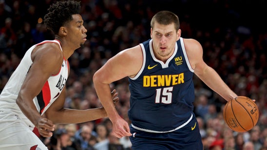 Jokic powers Denver past Portland 108-100