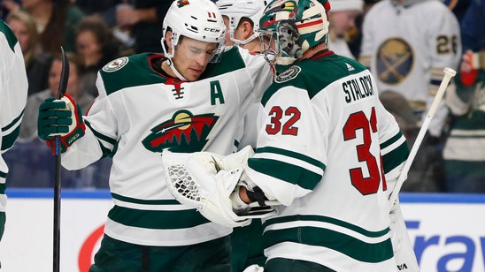Parise scores 2 goals, Wild beat Sabres 4-1