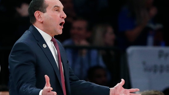 Krzyzewski gets milestone, Duke tops tough Georgetown in NYC