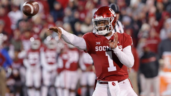 Murray accounts for 5 TDs, No. 6 Oklahoma beats Kansas