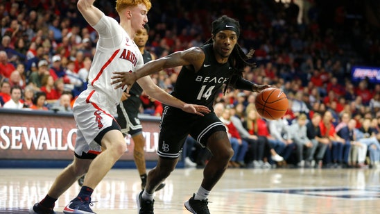 No. 14 Arizona has big second half, beats Long Beach 104-67