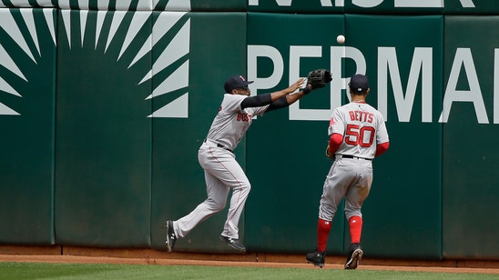 Laureano nails another Red Sox runner, Athletics win 7-3