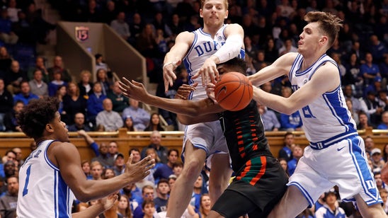 Hurt, No. 8 Duke end 2-game skid by beating Miami 89-59