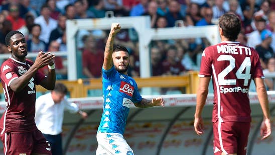 Insigne scores twice as Napoli beats Torino 3-1 in Serie A