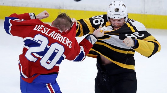 Petry swats in OT winner to lead Montreal past Boston 3-2