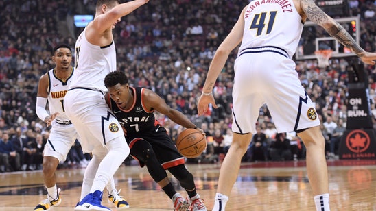 Jokic triple-double leads Nuggets past Raptors 106-103