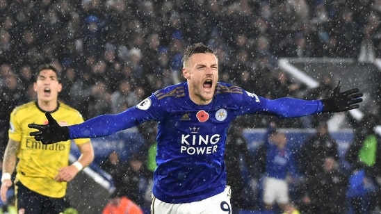 Fit, fresh and firing, Vardy a striker reborn at Leicester