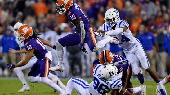 No. 2 Clemson overcomes slow start to beat Duke 35-6