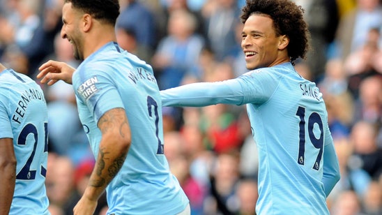 Recalled Sane sets City on way to 3-0 EPL win over Fulham