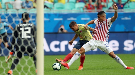 Colombia beats Paraguay at Copa America to stay perfect