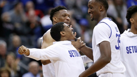 Undermanned Seton Hall stuns No. 7 Maryland 52-48