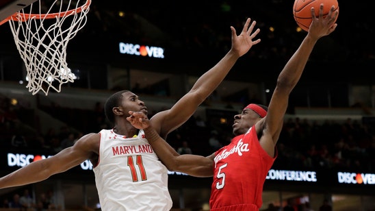Nebraska surprises No. 21 Maryland 69-61 in Big 10 tourney