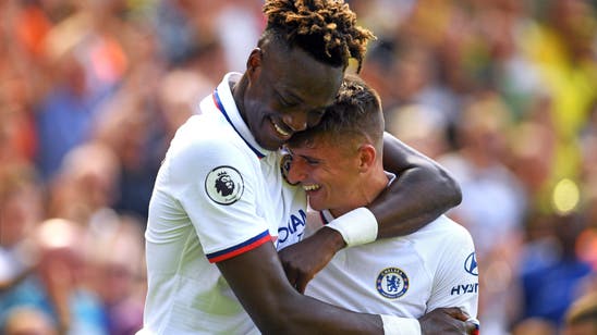Abraham double leads Chelsea to 1st win under Lampard