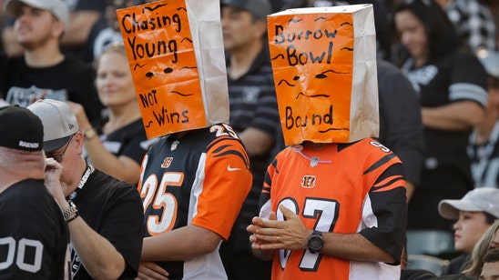 Winless Bengals tie club mark for futility, Steelers up next