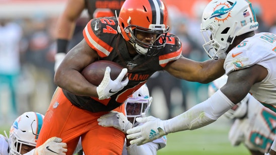 Grounded: Browns humble Chubb eyes wins, not rushing title