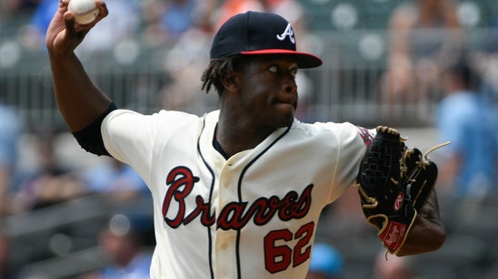 Toussaint wins big league debut, Braves rout Marlins 9-1