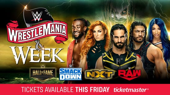 Tickets available now for WrestleMania Week's Raw, SmackDown, NXT TakeOver and Hall of Fame