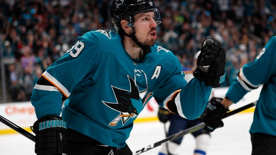 Couture once again steps up for Sharks in postseason