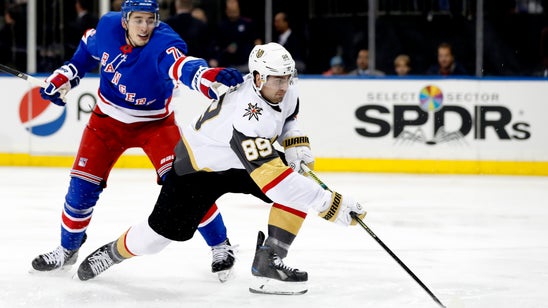 Tuch scores 2 early, Golden Knights beat Rangers 4-1