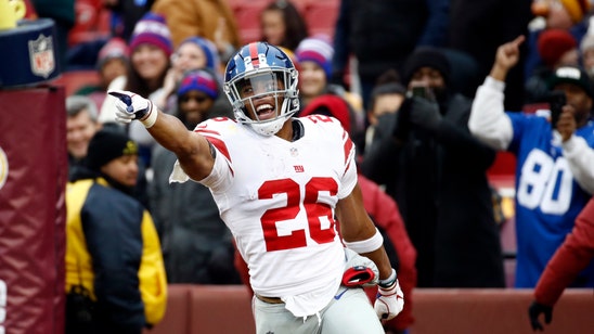 Giants RB Saquon Barkley looking for lead NFL in rushing