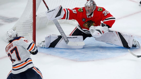 McDavid gets OT winner as Oilers beat Blackhawks 2-1