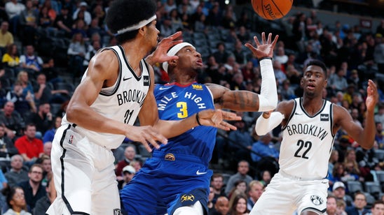Caris LeVert hits floater to lift Nets past Nuggets, 112-110