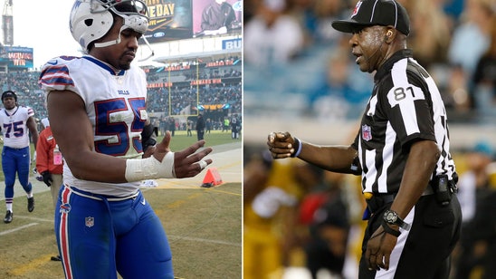 NFL refs back official accused of calling player vulgar name